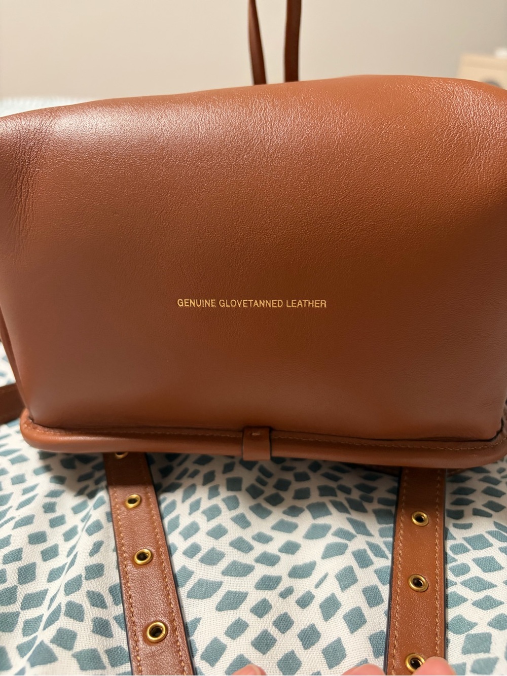 Coach Leather Backpack - Redwood - Picture 3 of 6